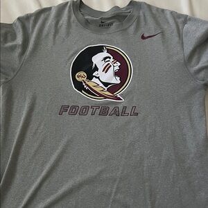 Nike FSU football shirt. Dry Fit